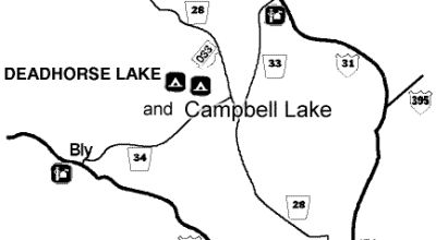 Campbell/Deadhorse Lakes Private Camping Lot